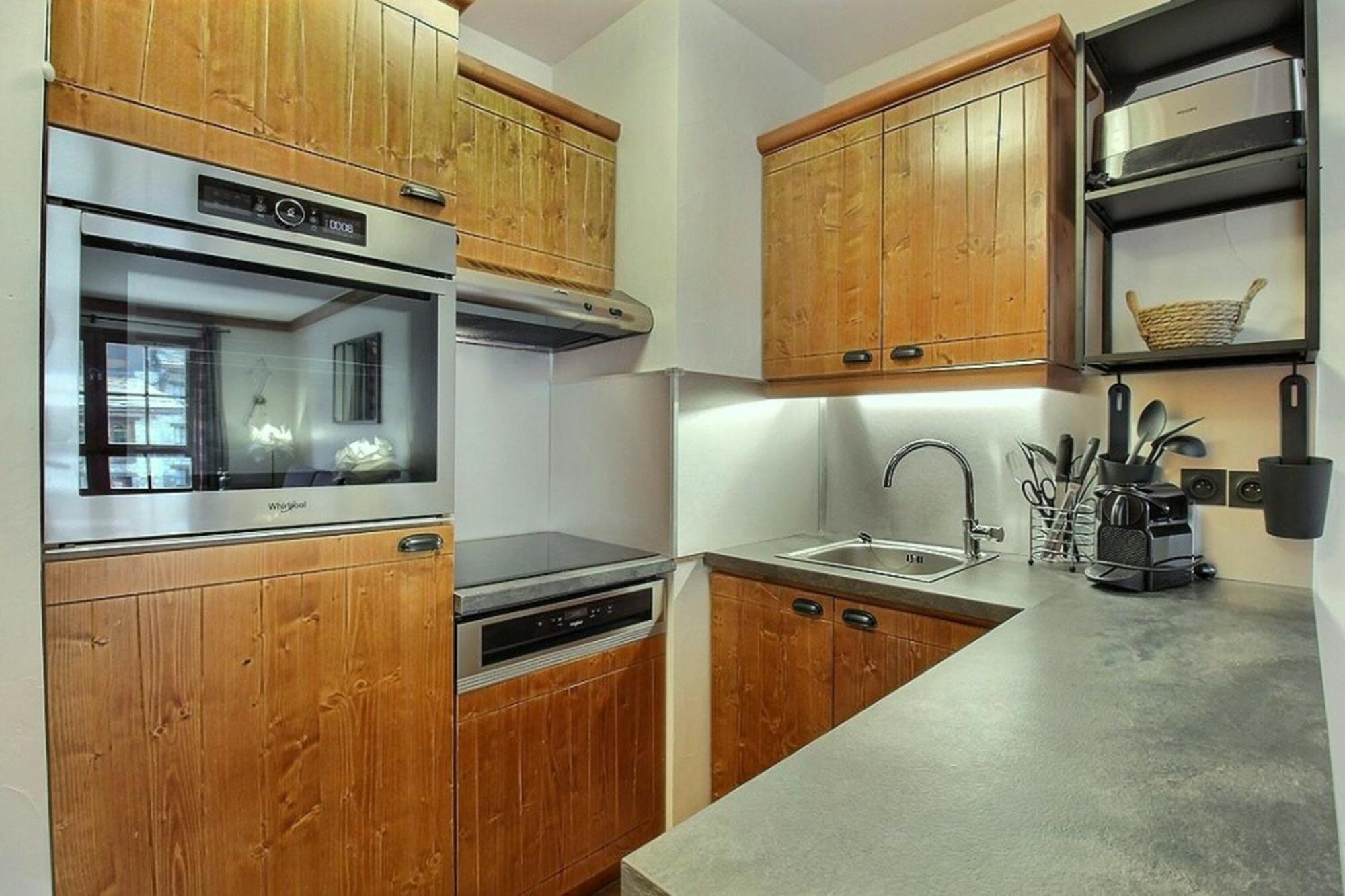 Arc 1950 - Appartement Moderne - Sauna Hammam Jacuzzi - 4 Personnes Les Arcs  Exterior foto