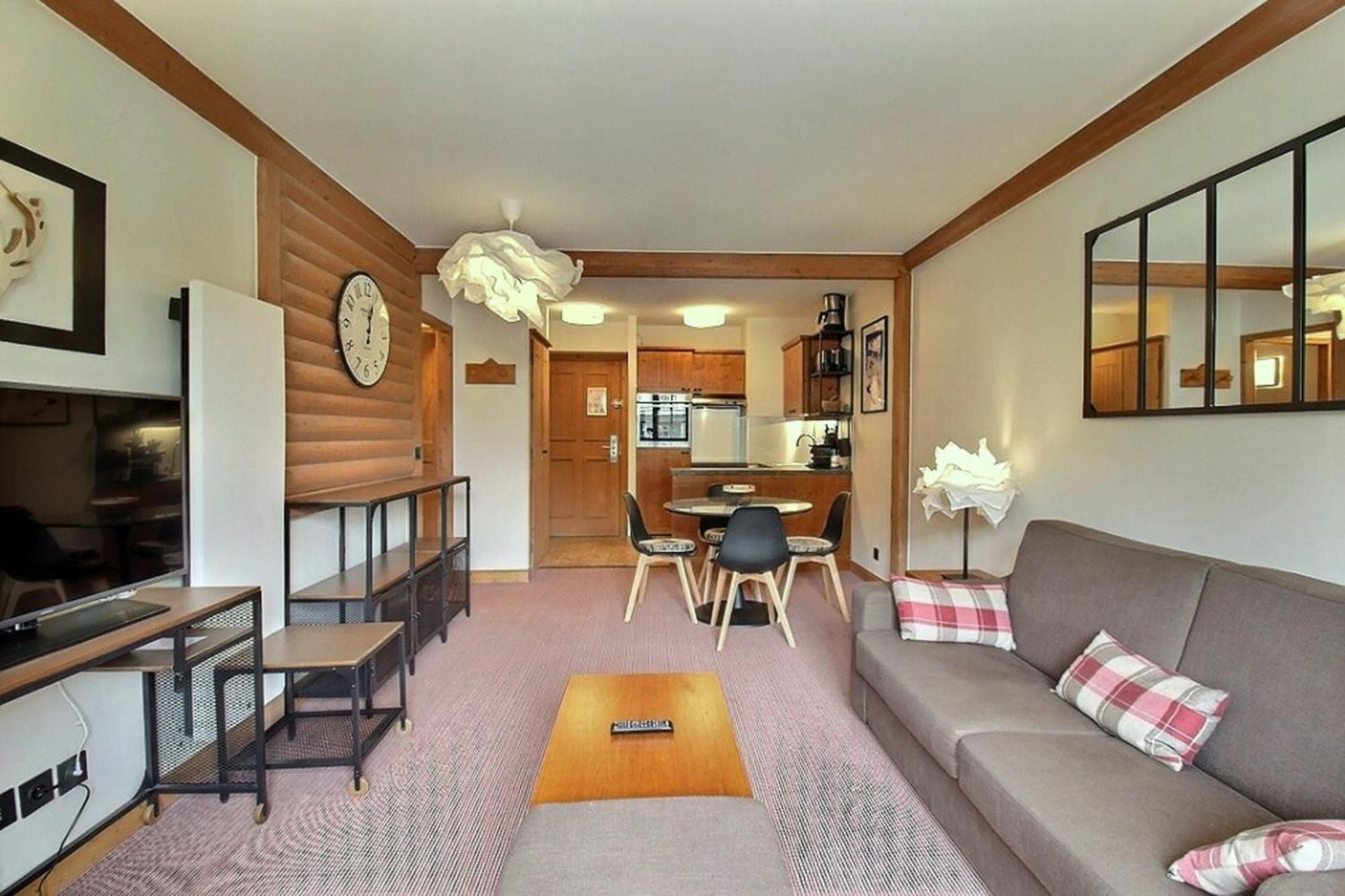 Arc 1950 - Appartement Moderne - Sauna Hammam Jacuzzi - 4 Personnes Les Arcs  Exterior foto